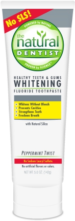 peroxide free whitening toothpaste