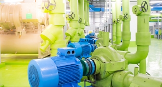 cogeneration-chiller-plant-with-pump-motor-system